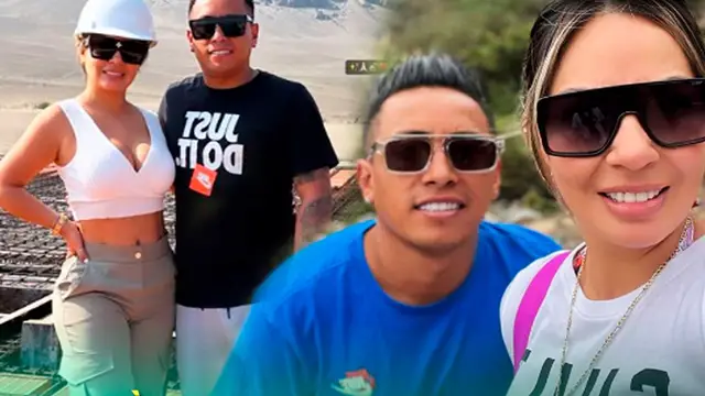 Christian Cueva ayudó a los albañiles de su nueva mansión