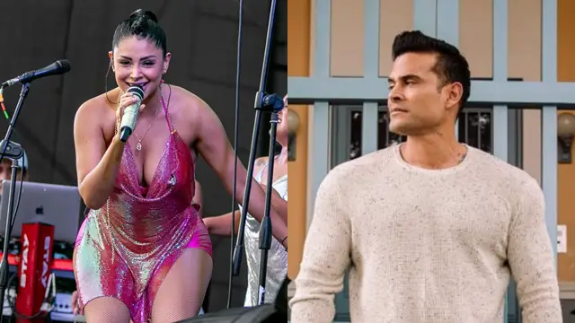 Pamela Franco y Christian Domínguez